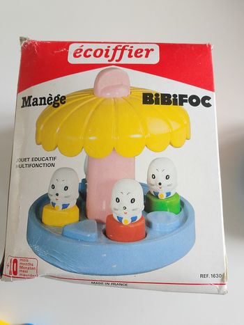 Manège bibifoc ecoiffier vintage 