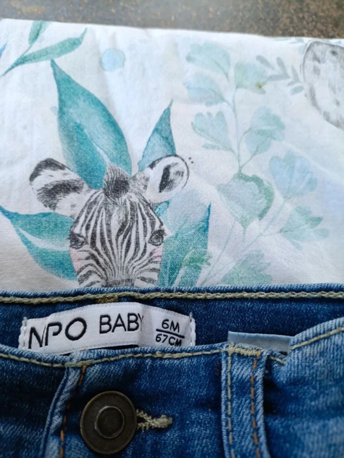 Lot 6 pantalons 6 mois - photo numéro 3