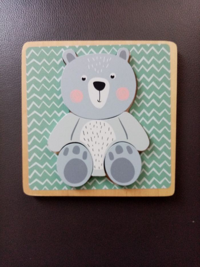 Puzzle bébé bois - photo numéro 3
