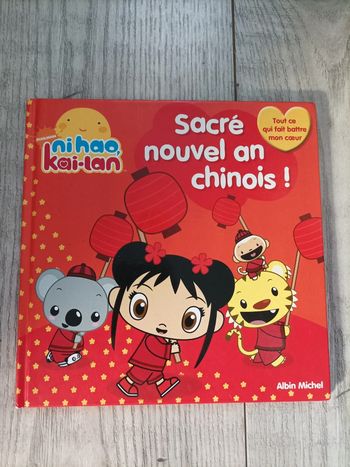 Joli livre " le nouvel an chinois" expliqué aux enfants