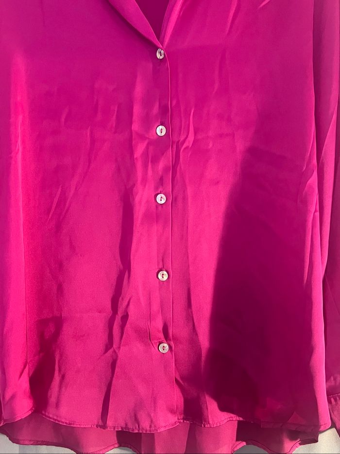 Chemise rose fuchsia - photo numéro 4