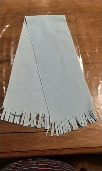 Echarpe bleu clair polaire Mixte TBE