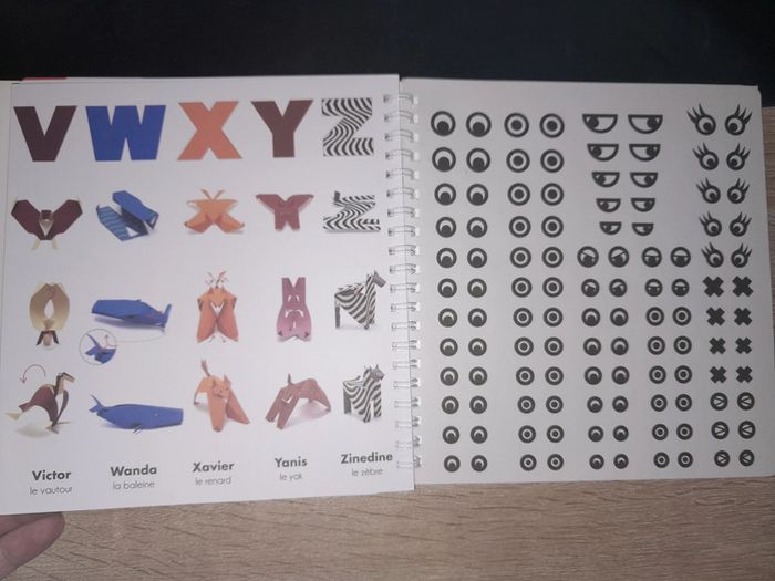 livre alphabêtes - 26 lettres prédécoupées à plier - photo numéro 8