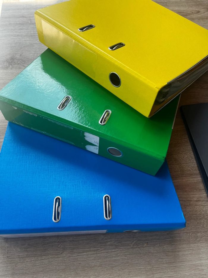 Lot de 5 classeurs - photo numéro 2
