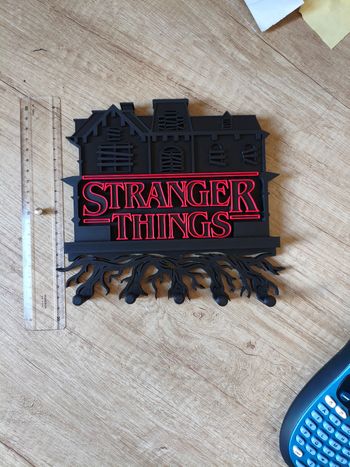 Stranger things porte clefs mural