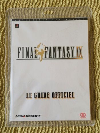 Guide Final Fantasy 9 Ps1 Neuf Sous blister Rigide 🇫🇷