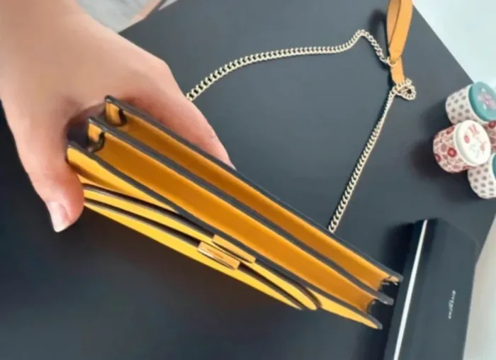 Sac à main bandoulière jaune H&M - photo numéro 11