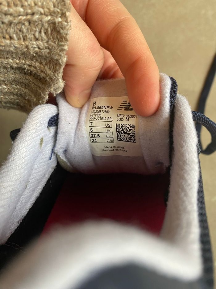 Basket New balance 565 femme - photo numéro 3