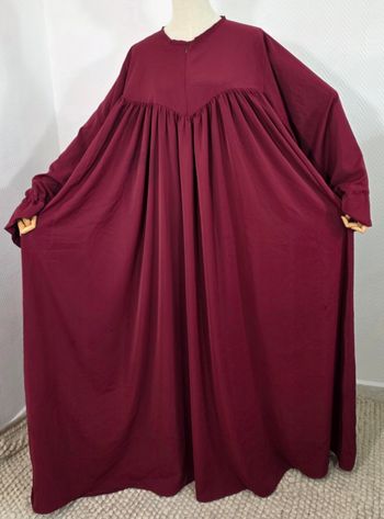 Robe abaya manches modulables neuve