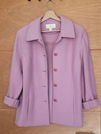 Veste en laine "Un jour ailleurs"
