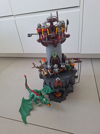 Donjon dragons playmobil avec guerriers nains et guerriers classiques