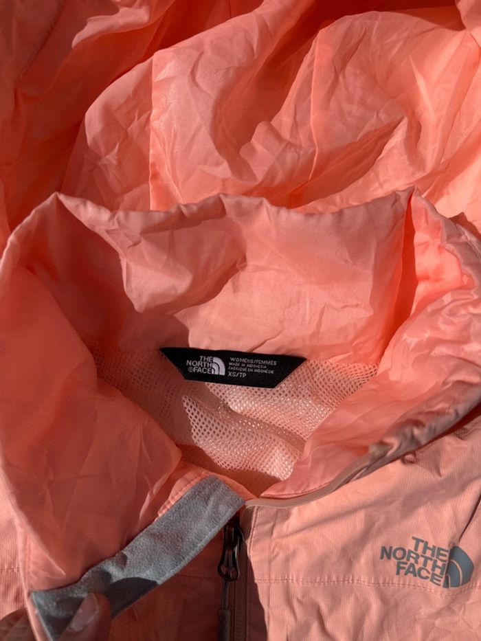 Veste coupe-vent The North Face rose saumon XS femme - photo numéro 6