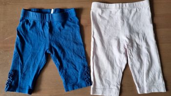 Lot pantacourts 18 mois