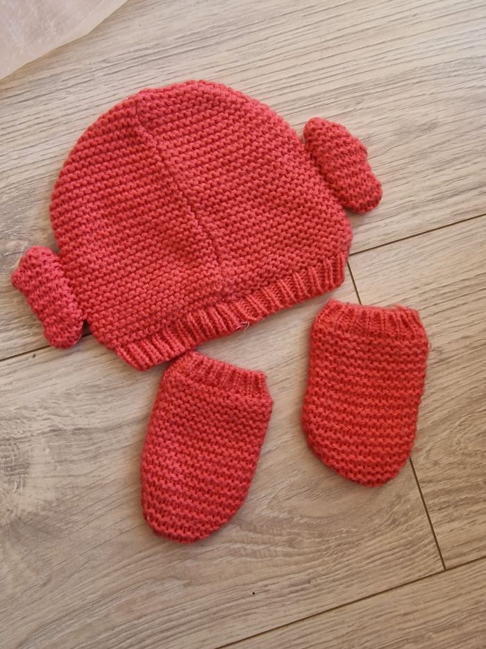 Bonnet et moufles - photo numéro 4