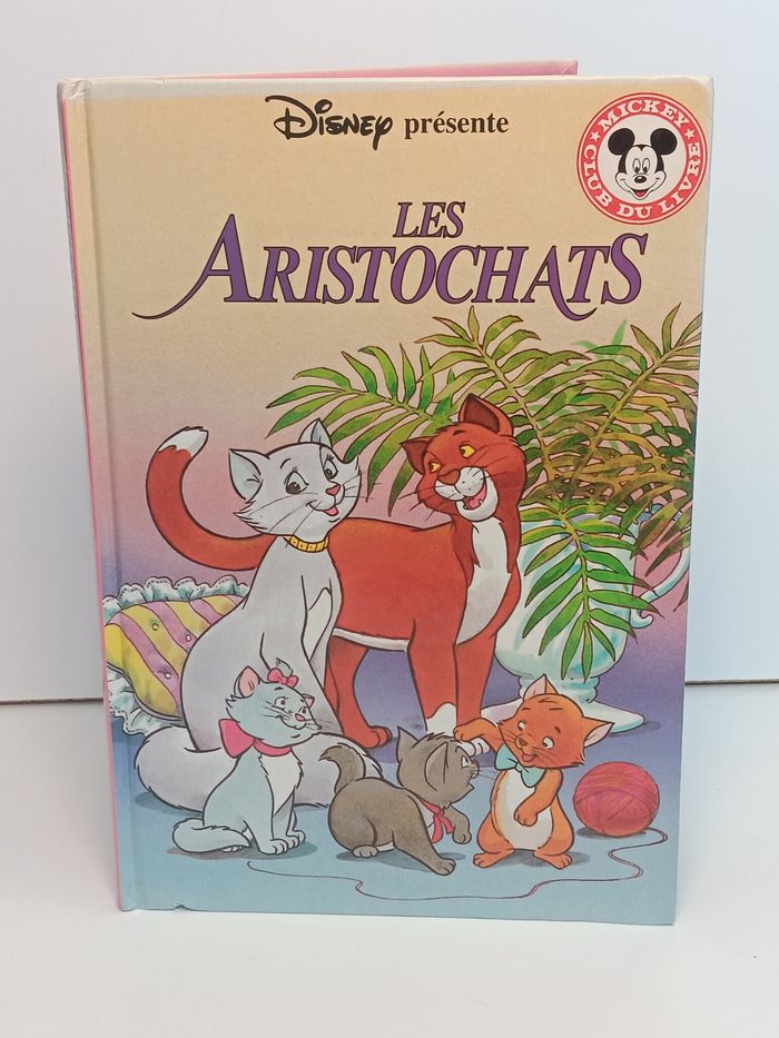 Livre Disney mickey club du livre Les aristochats