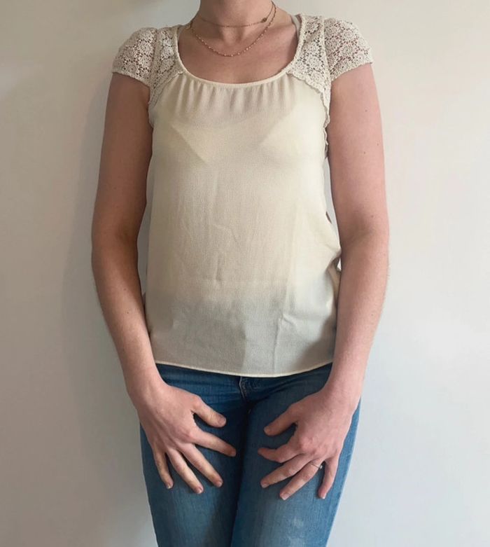 Blouse à dentelles - photo numéro 3