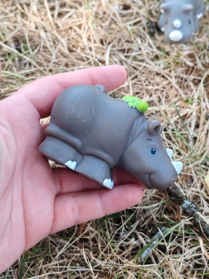 Couple rhinoceros little people - photo numéro 2