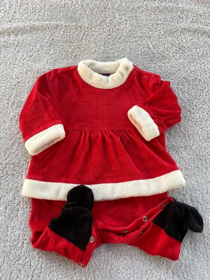 Pyjama pere Noël 3 mois