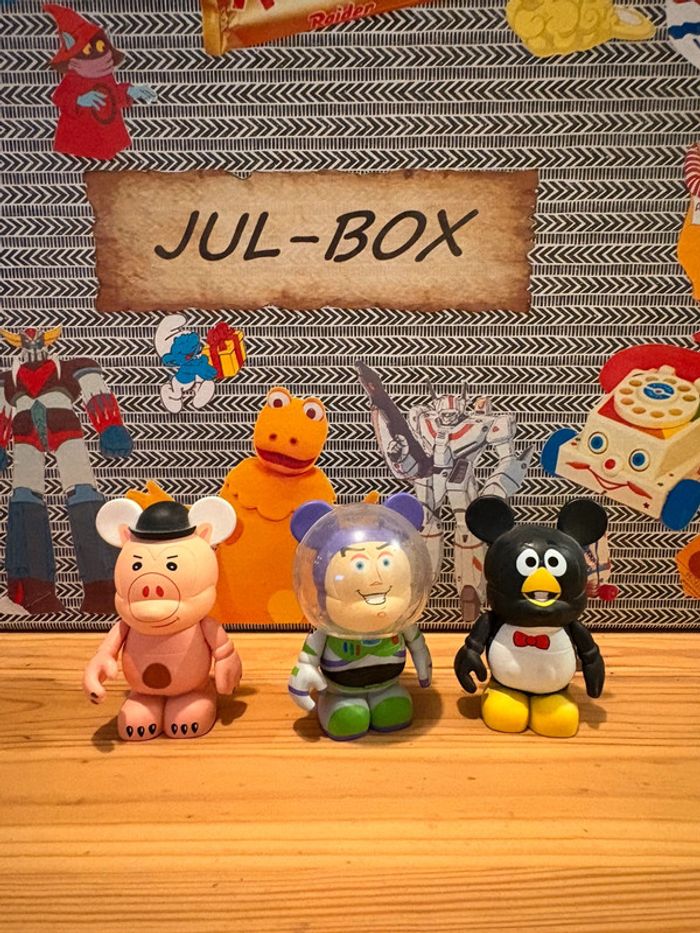 Lot 3 figurines Vinylmation toy story