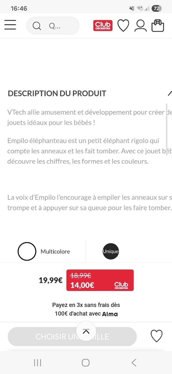 Empilo éléphanteau - photo numéro 4