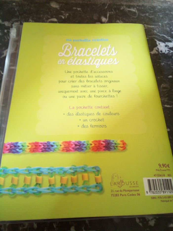 Bracelet à confectionner avec des élastiques - photo numéro 2