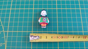 Jouet ancien vintage dans l'état Figurine Chiaotzu Dragon Ball Z DBZ Bandai Toys BS STA AB Chaoz Cha