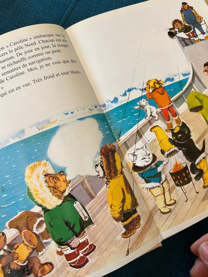 Recueil 3 histoires de Caroline Pierre Probst livre album pôle Nord Noël ski - photo numéro 4