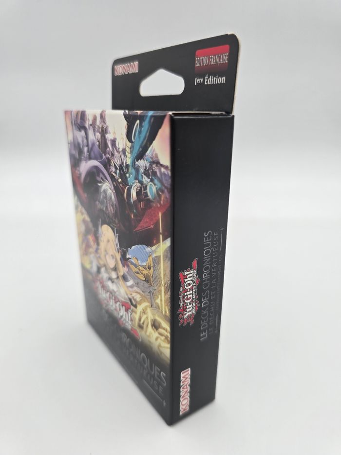 Yu-Gi-Oh- deck des chroniques- le déchu et la vertueuse FR - photo numéro 2
