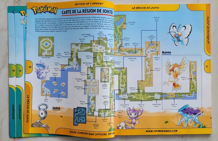Guide Officiel Pokémon Version Or et Argent Prima 🇫🇷 - photo numéro 3