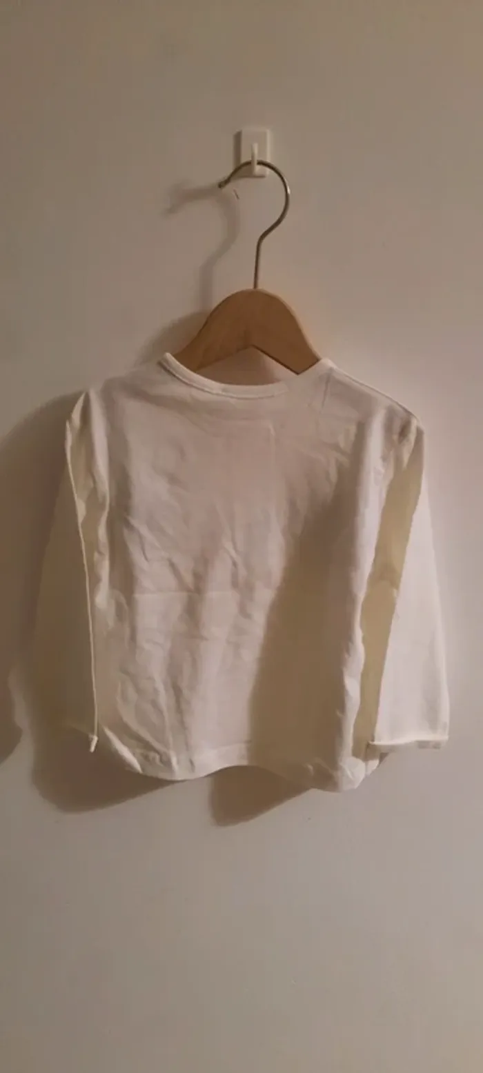 Tee shirt manches longues coton - photo numéro 2