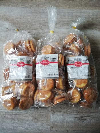 Biscuits croustillant à l'orange