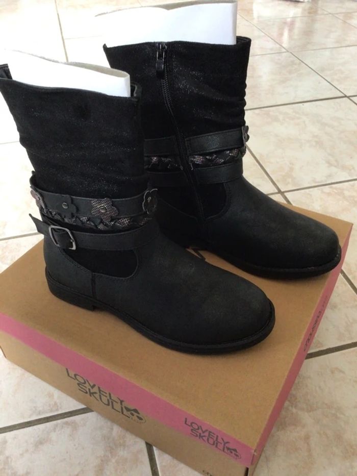 Bottines fille pointure 33 neuves