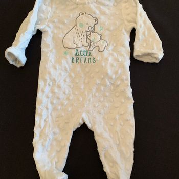 Pyjama tout doux 9 mois Little dreams Ours