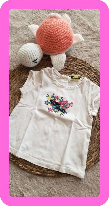 Tee shirt fille 6 mois
