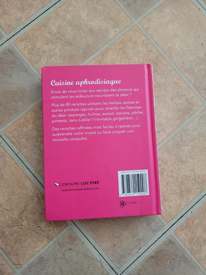 Livre cuisine aphrodisiaque - photo numéro 2