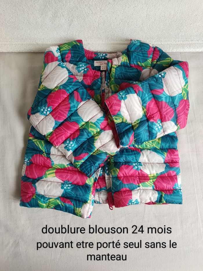 Vends manteau hiver avec doublure gilet amovible - photo numéro 2