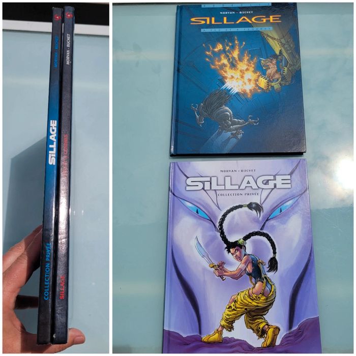 2 BD Sillage tomes 1 et 2