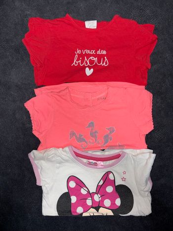 T-shirt fille 24mois