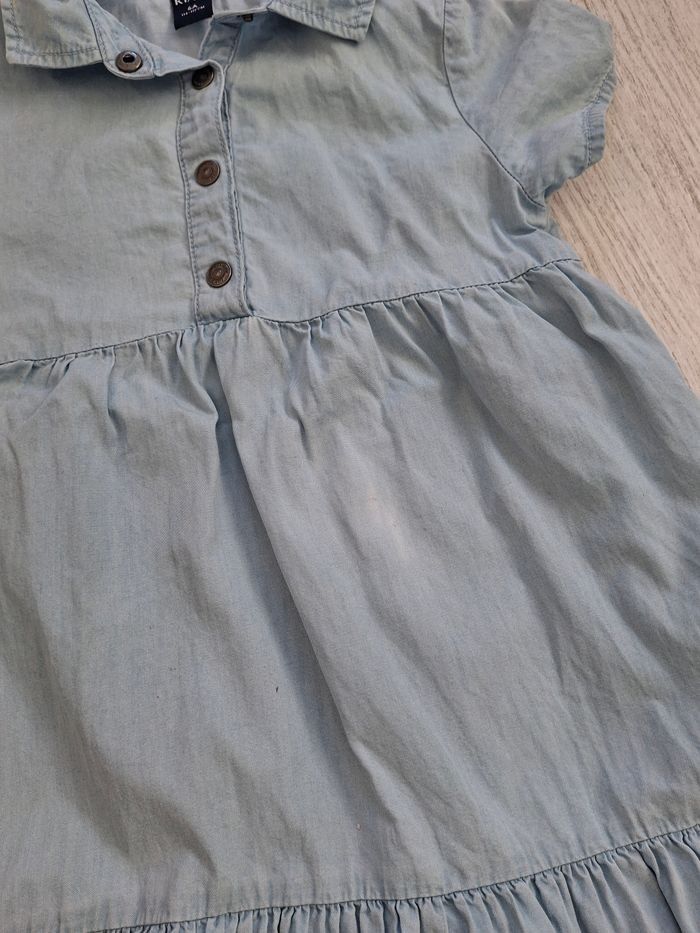 Robe en jean clair Kiabi  6 ans - photo numéro 5