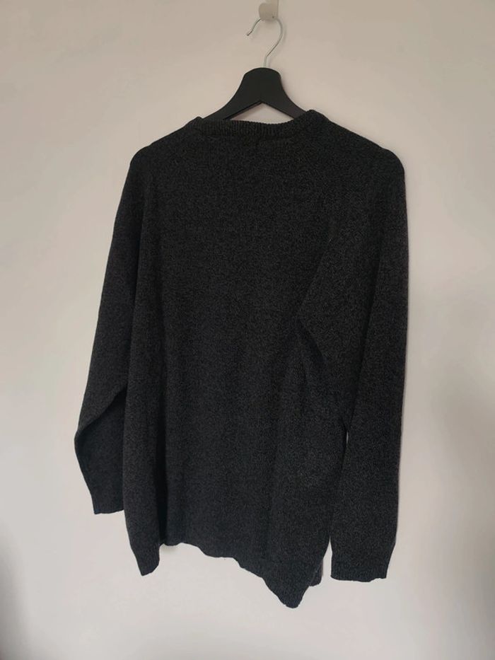 Pull gris taille M 38 100% laine d'agneau - photo numéro 4