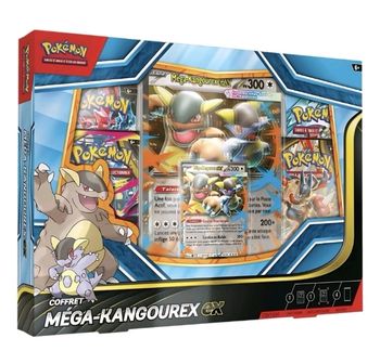 2 coffets méga Kangourex ex neufs scellés Pokemon