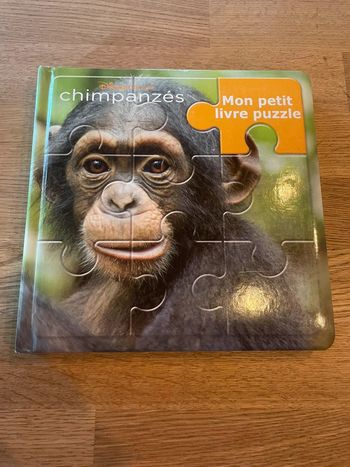 Livre Puzzle Mon premier livre puzzles Disney Chimpanzés 5 histoires puzzles 🧩