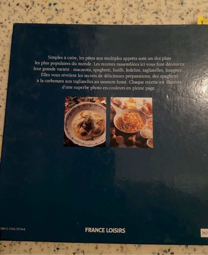Livre : les pâtes - photo numéro 2