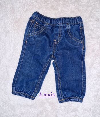 Jean garçon 6 mois