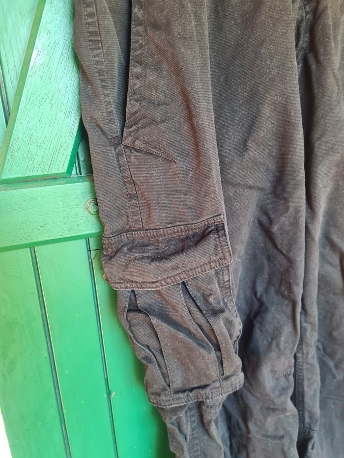 Pantalon. Homme. Noir. Poches cotés. Oxbow. Taille 46. - photo numéro 3