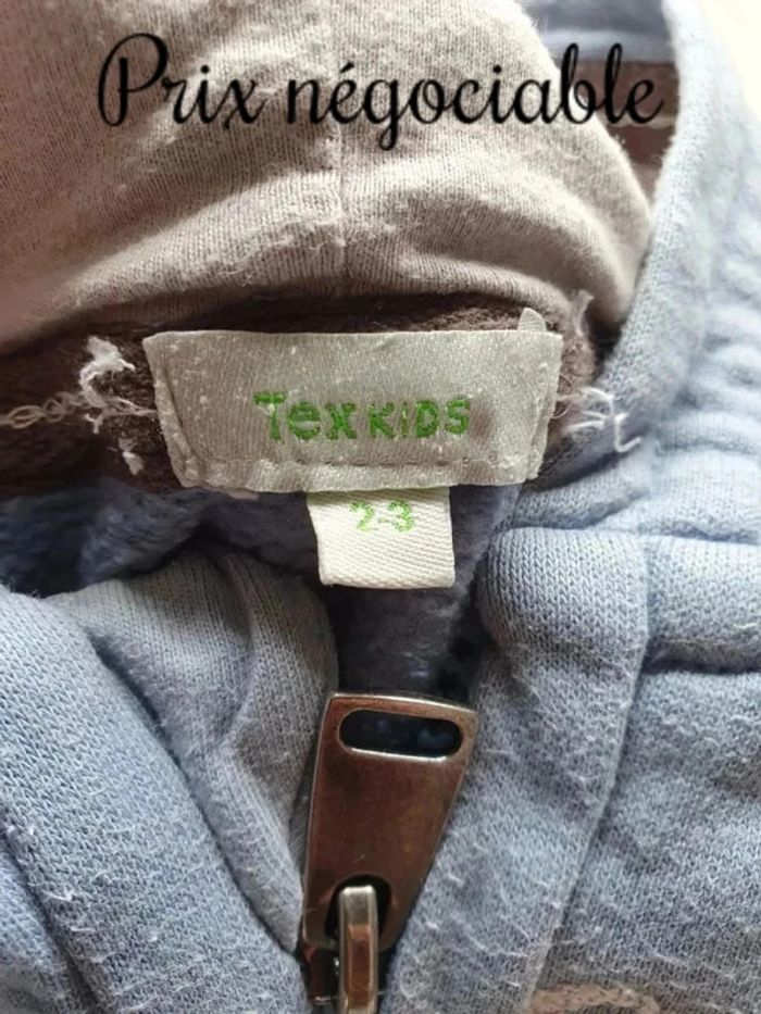 🌈 Veste garçon "Tex Kids" 2ans 🌈 - photo numéro 4