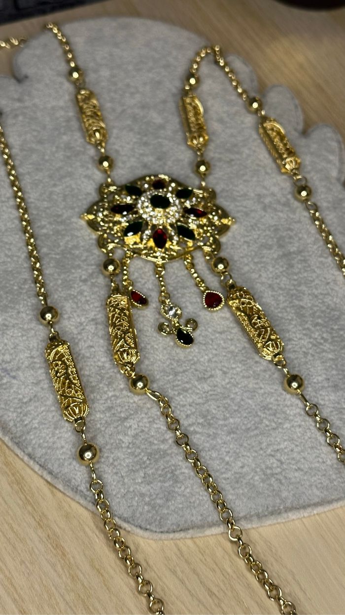 Ceinture de corset en métal pour caftan - photo numéro 2