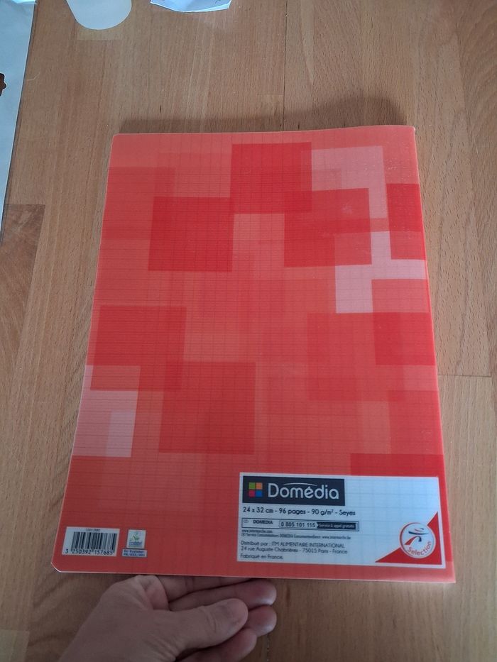 Cahier - photo numéro 2