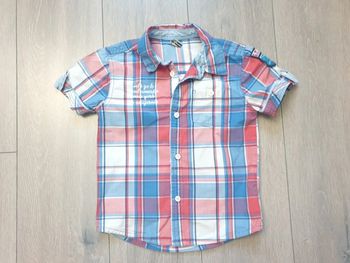 Chemisette bleu blanc rouge. Garçon 5 ans. Marque Tape à l'oeil