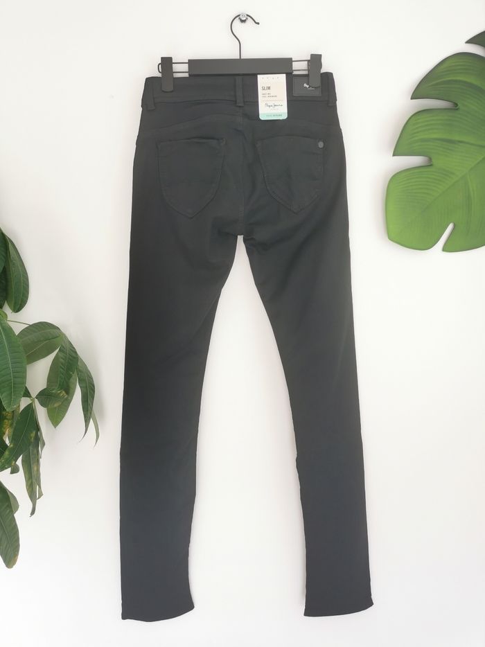 Jean slim noir New Brooke Pepe Jeans W29 L32 - photo numéro 6